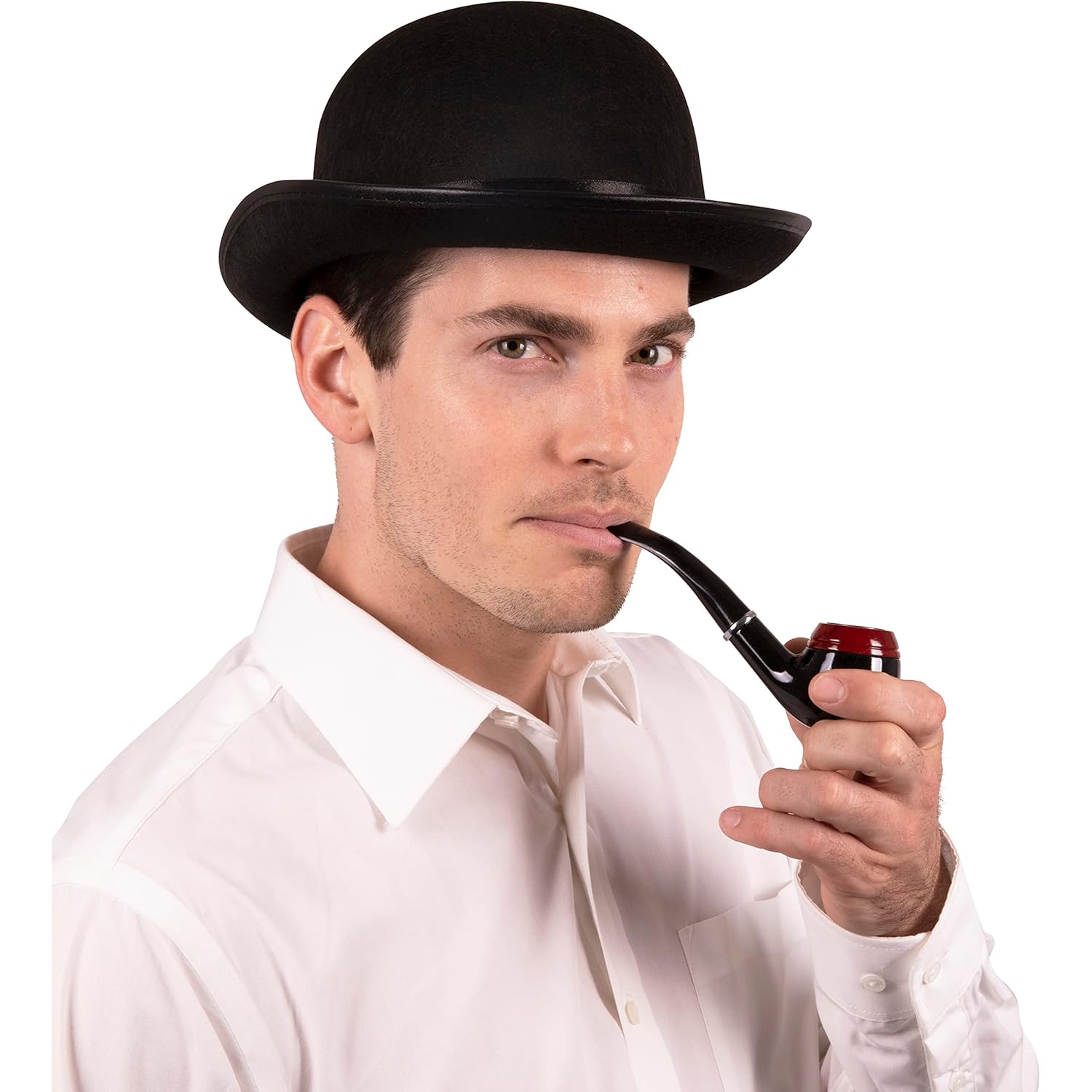 Kangaroo One Classic Vintage svart Derby hatt for - Image 3