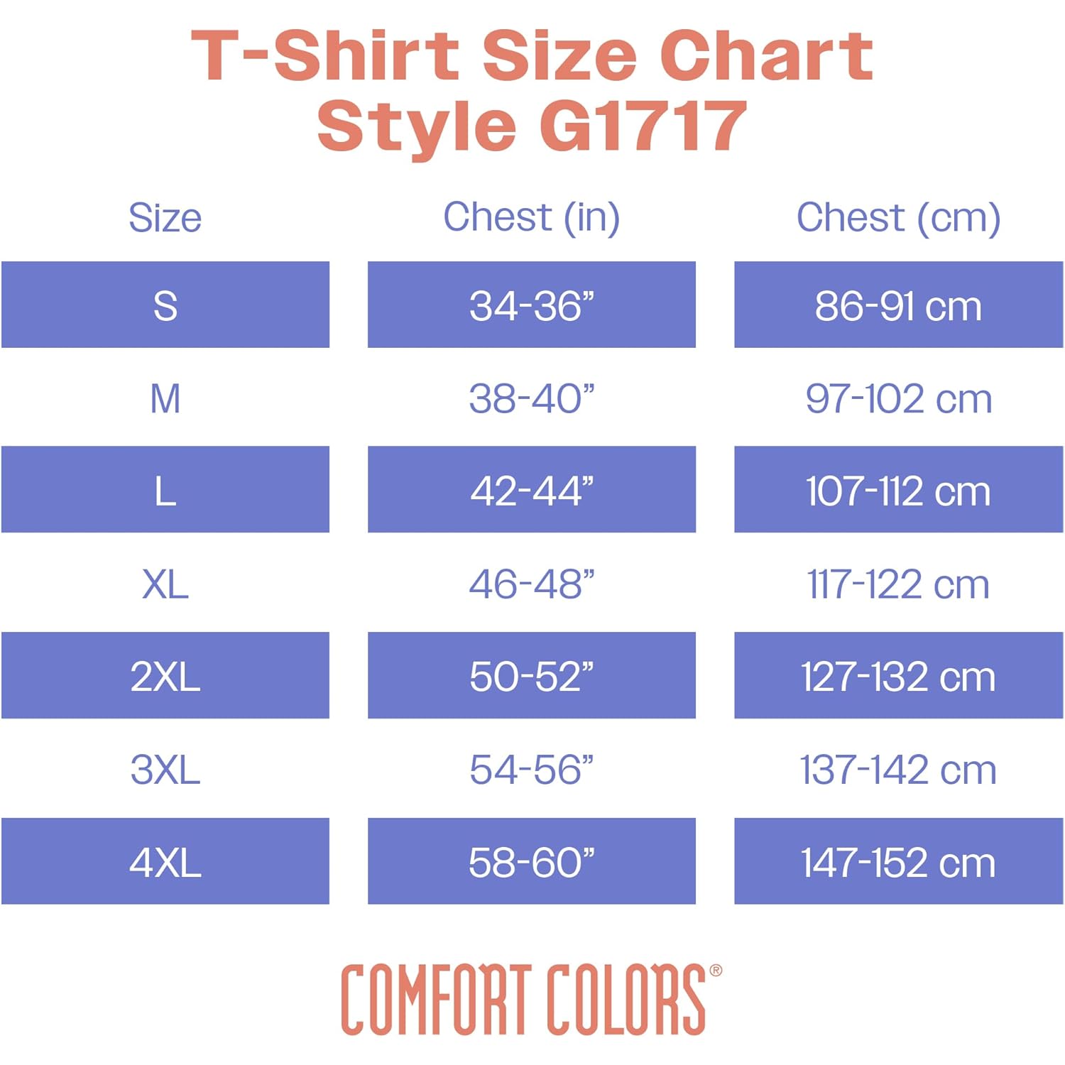 Comfort Colors Adult Heavyweight kortärmad Tee, Style G1717/G1745, - Image 5