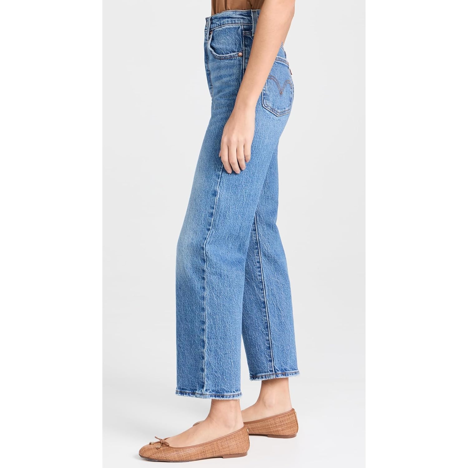 Levi's Dam Premium Ribcage straight ankle jeans - Image 4