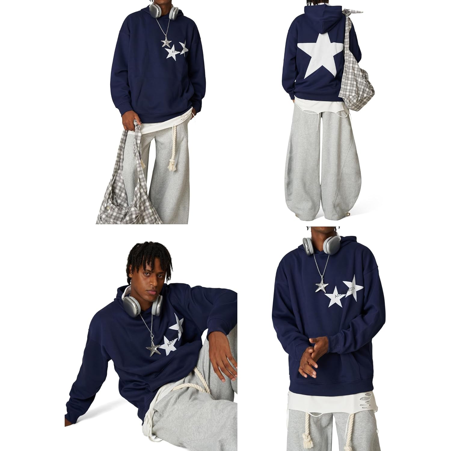 Aelfric Eden Star hoodie Y2k oversized Graphic hoodie - Image 4