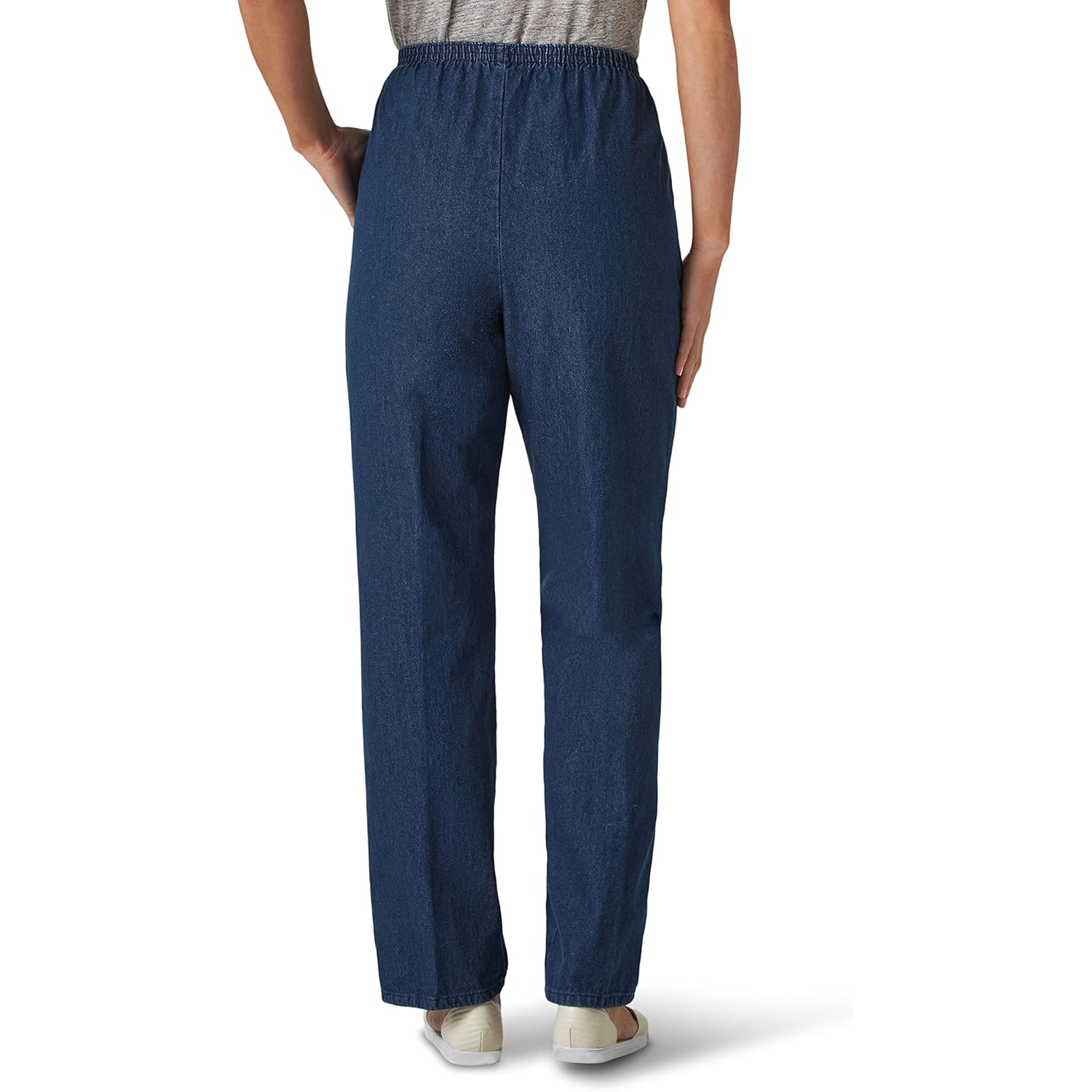Chic Classic Collection Dam Cotton Pull-on Pant with - Image 2