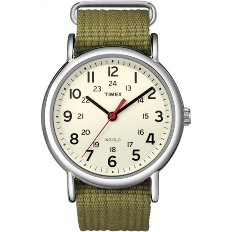 Timex Weekender 38mm Unisex analog klocka | INDIGLO