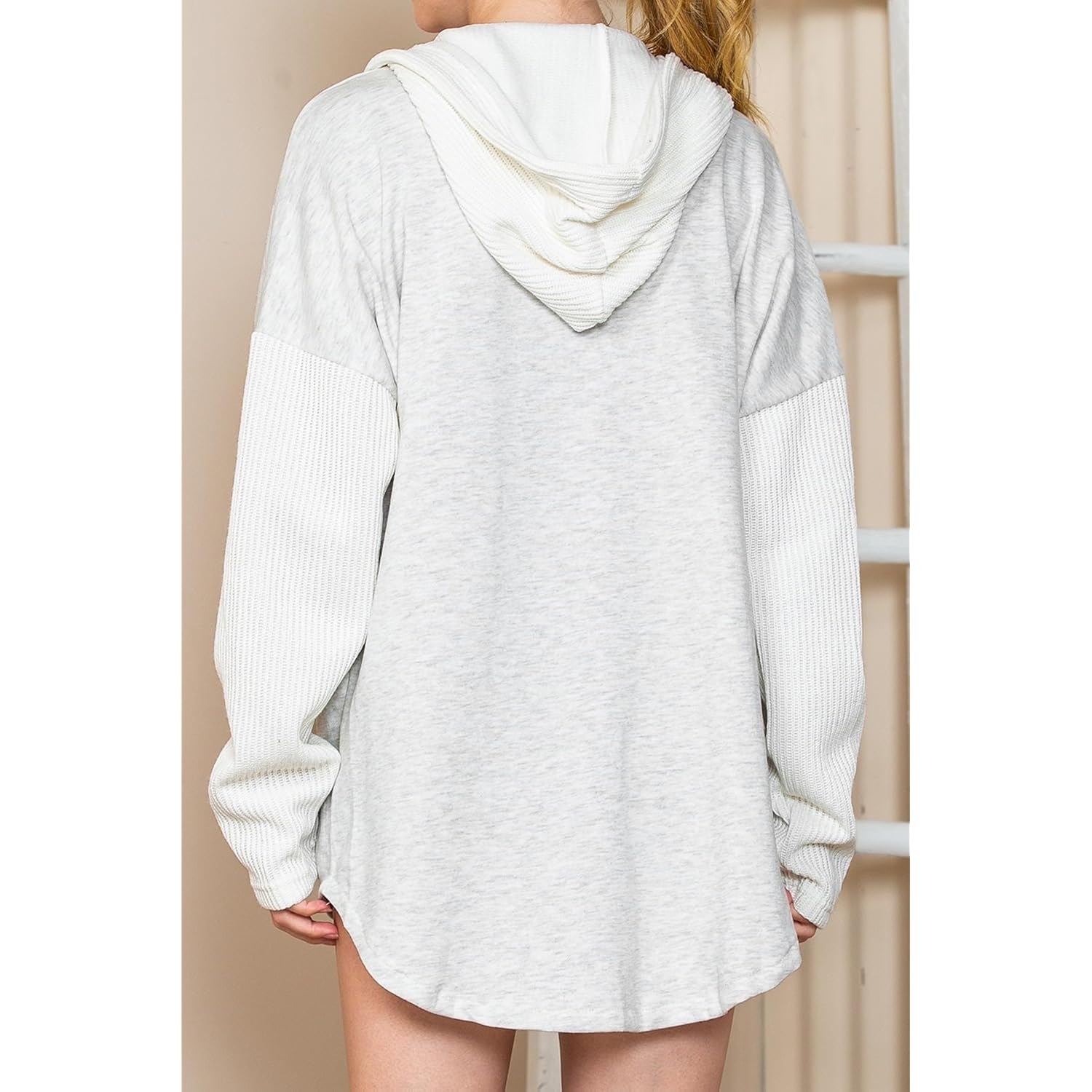 SHEWIN oversized sweatshirt for Dam Loose passform Casual - Image 6