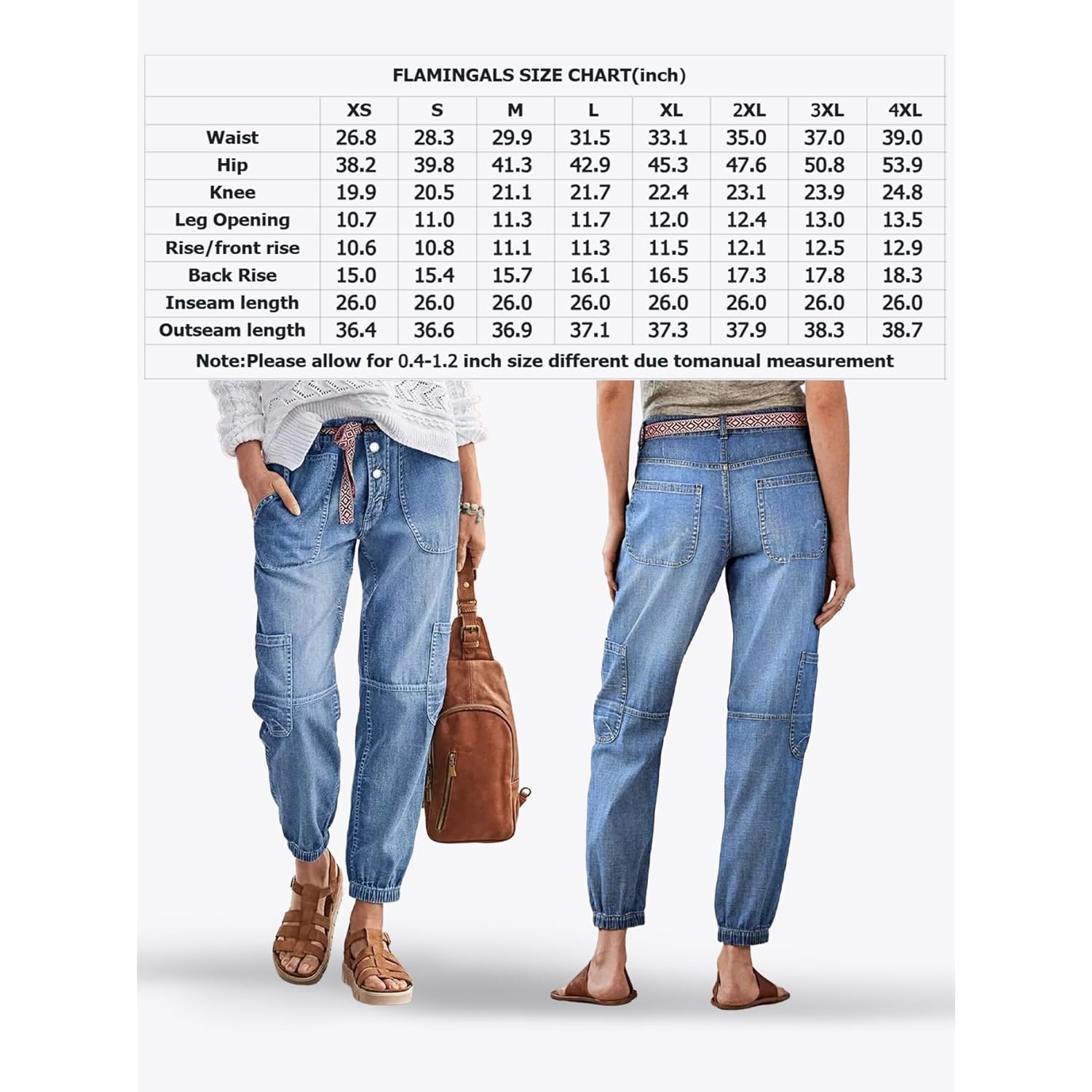 Flamingals straight Leg Button Fly jeans for Women - Image 2