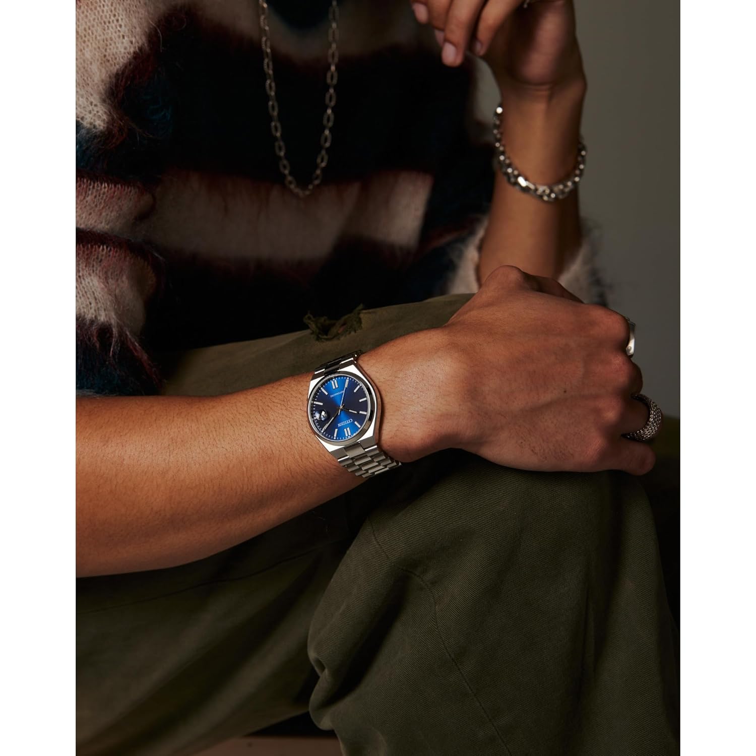 Citizen Men's automatisk Tsuyosa Sport Luxury klocka, silver-Tone - Image 6