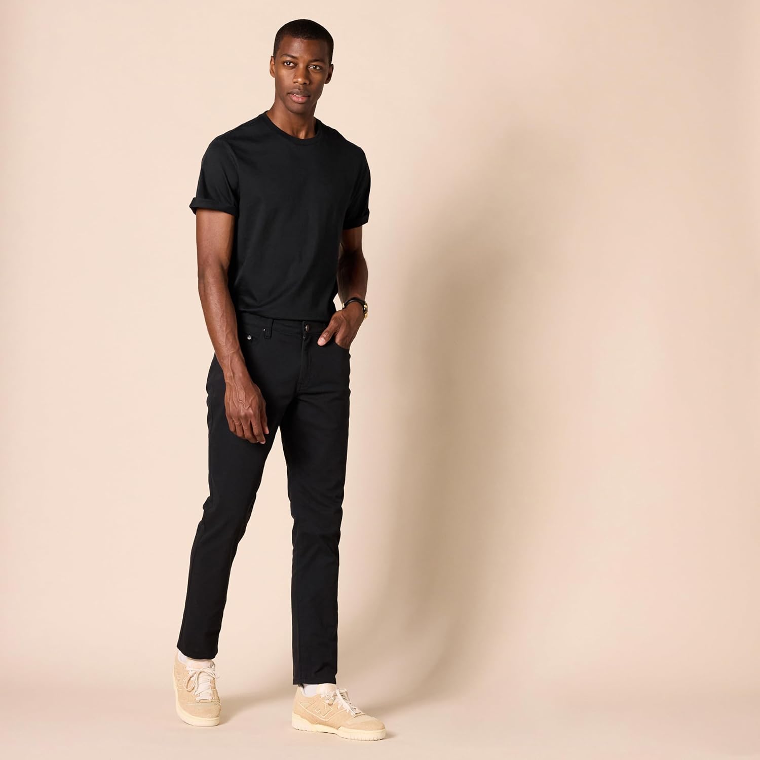 Amazon Essentials Herr bomull regular-passform Short-Sleeve Crewneck t‑shirt, - Image 5