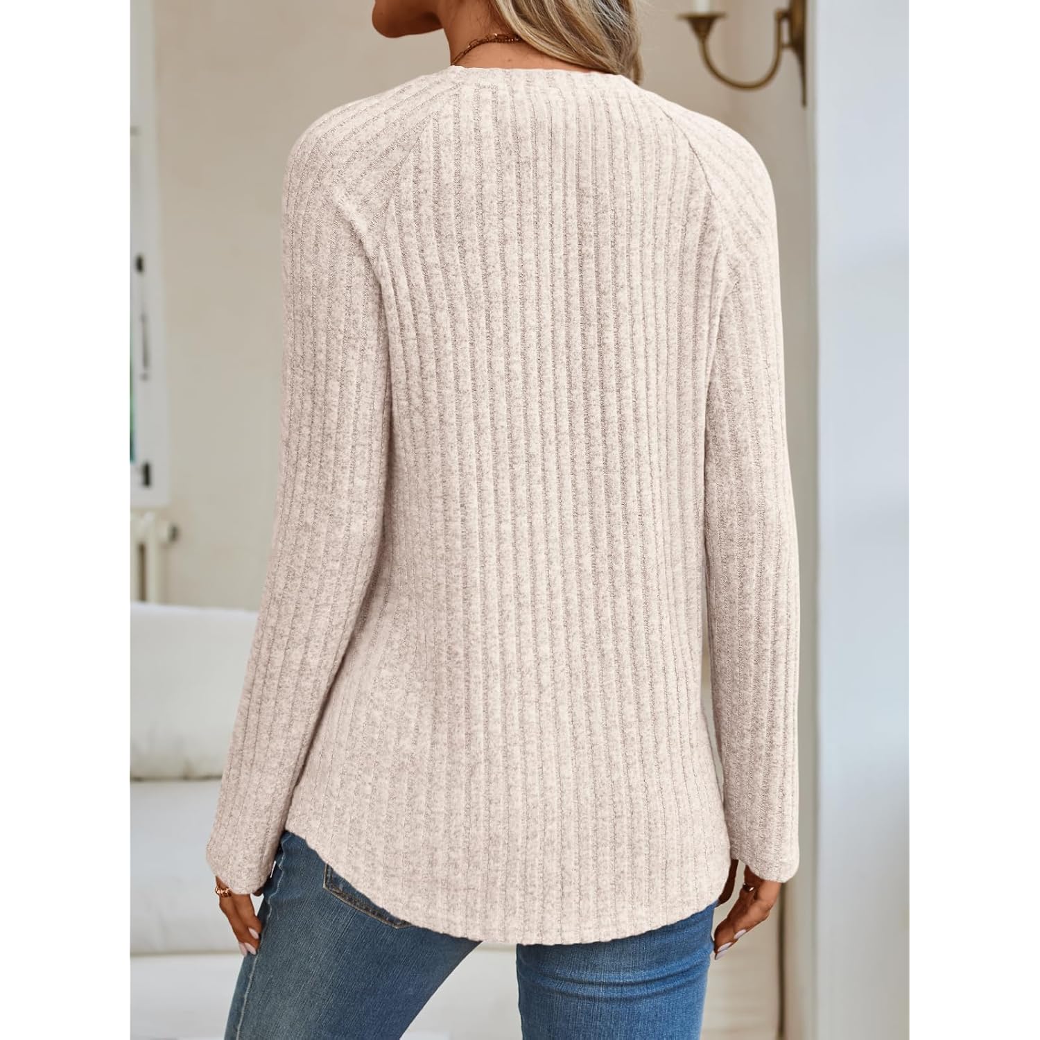 AUTOMET Dam långärmad skjorta Fall Fashion topp 2025 - Image 4