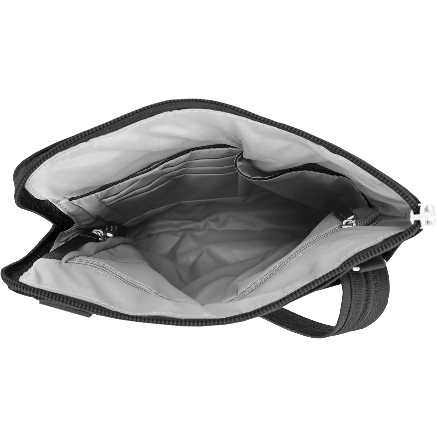 Travelon Anti-theft Classic Slim Double Zip crossbody - Image 6