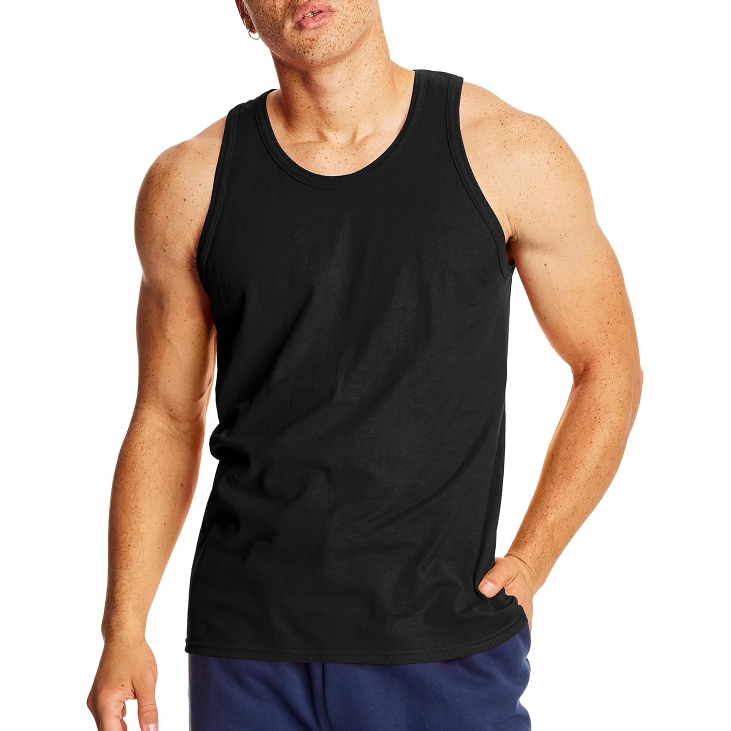 Hanes Men’s Performance linne, X-Temp Moisture-Wicking linne, Solid - Image 2