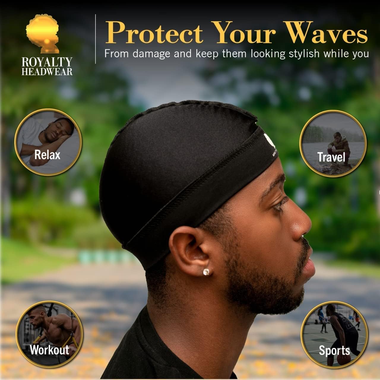 Royalty Headwear Premium Wave keps, The Best Wave - Image 4
