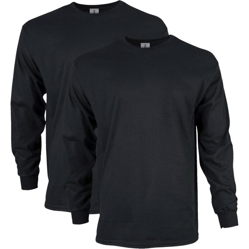 Gildan Adult Ultra bomull långärmad t‑shirt, Style G2400,