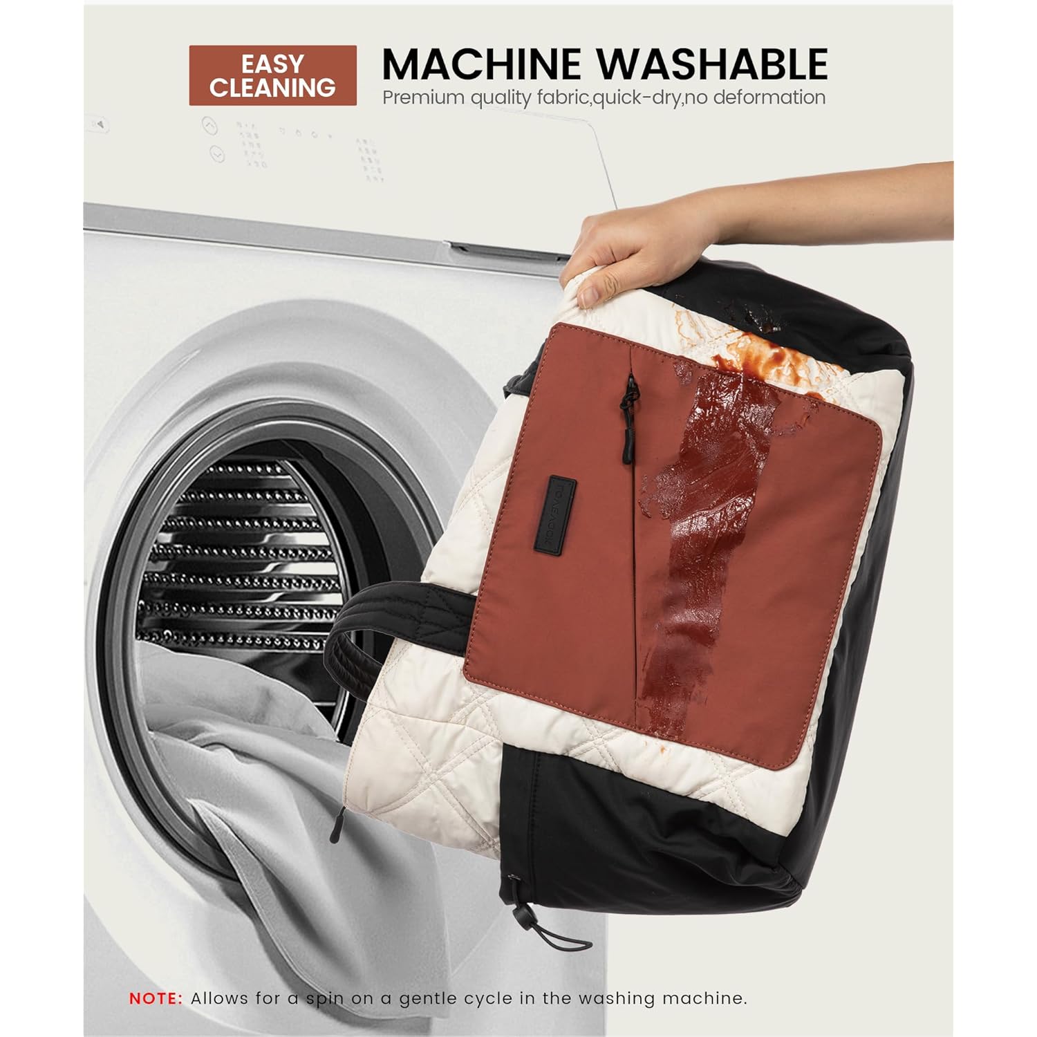 LOVEVOOK shopper Bag for Women, Puffer Bag and - Image 9