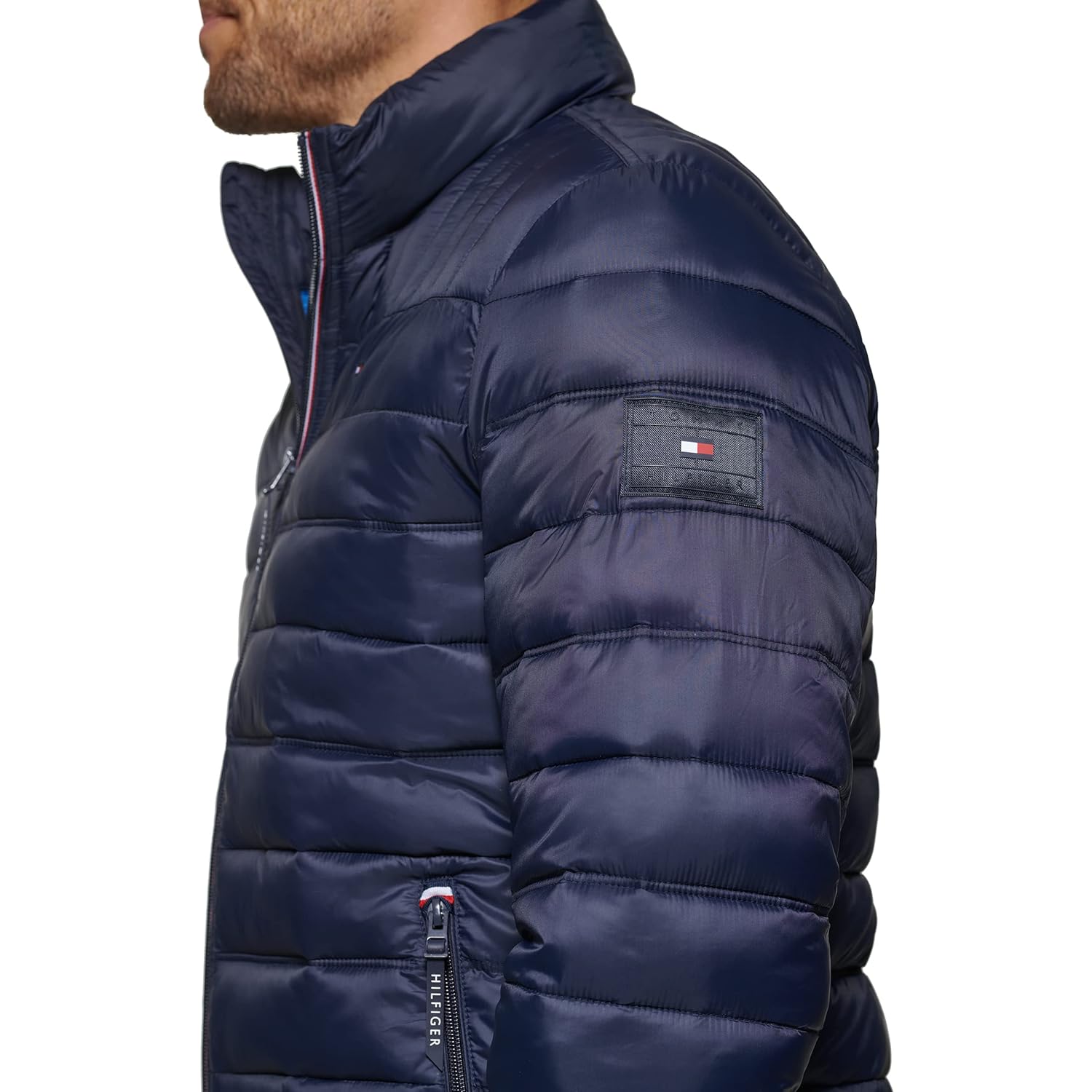 Tommy Hilfiger Herr Ultra Loft lättvikts Packable puffer - Image 5