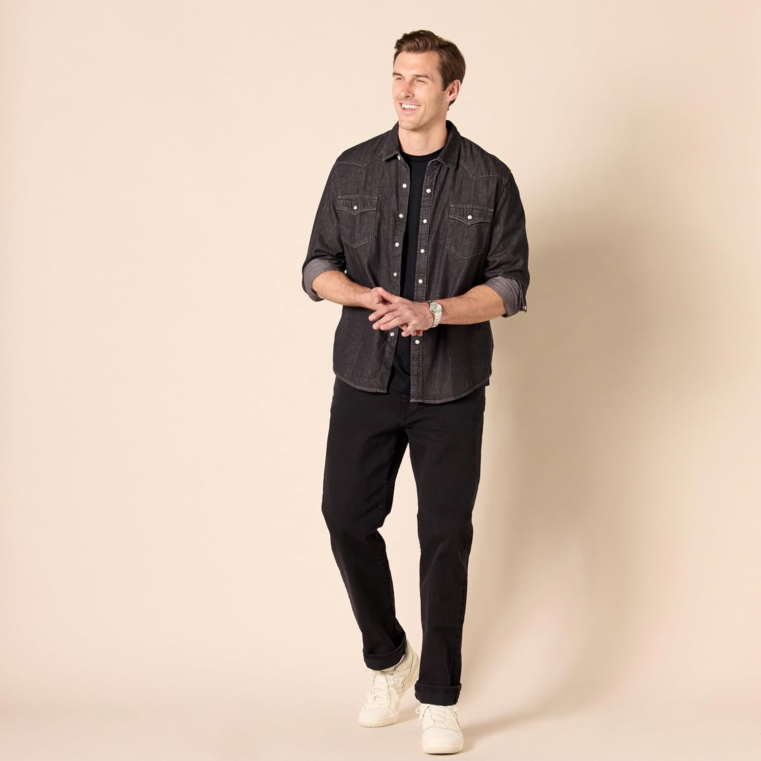 Amazon Essentials Herr bomull regular-passform Short-Sleeve Crewneck t‑shirt, - Image 7