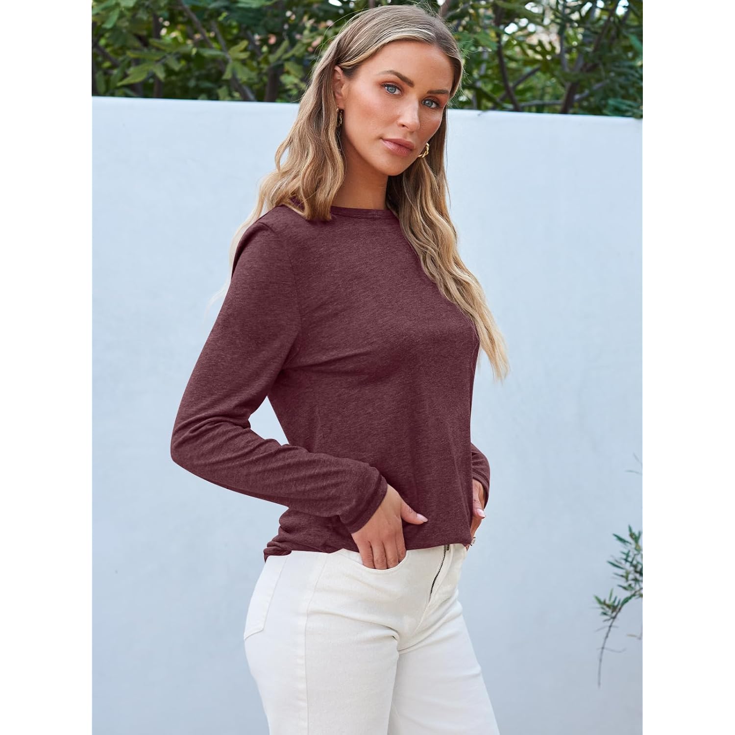 AUTOMET långärmad skjorta for Dam Business Casual topp - Image 3