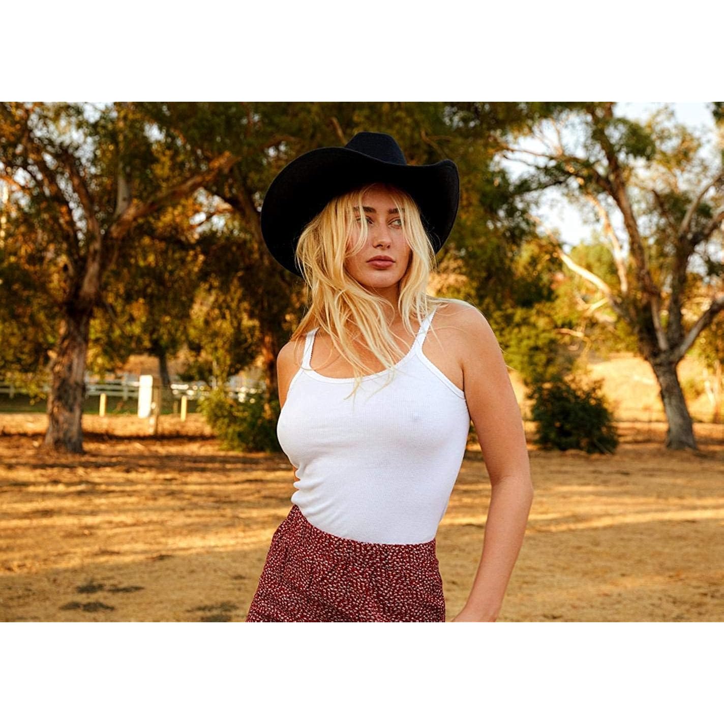 Western Cowboy hatt for Men Women Classic Roll - Image 2