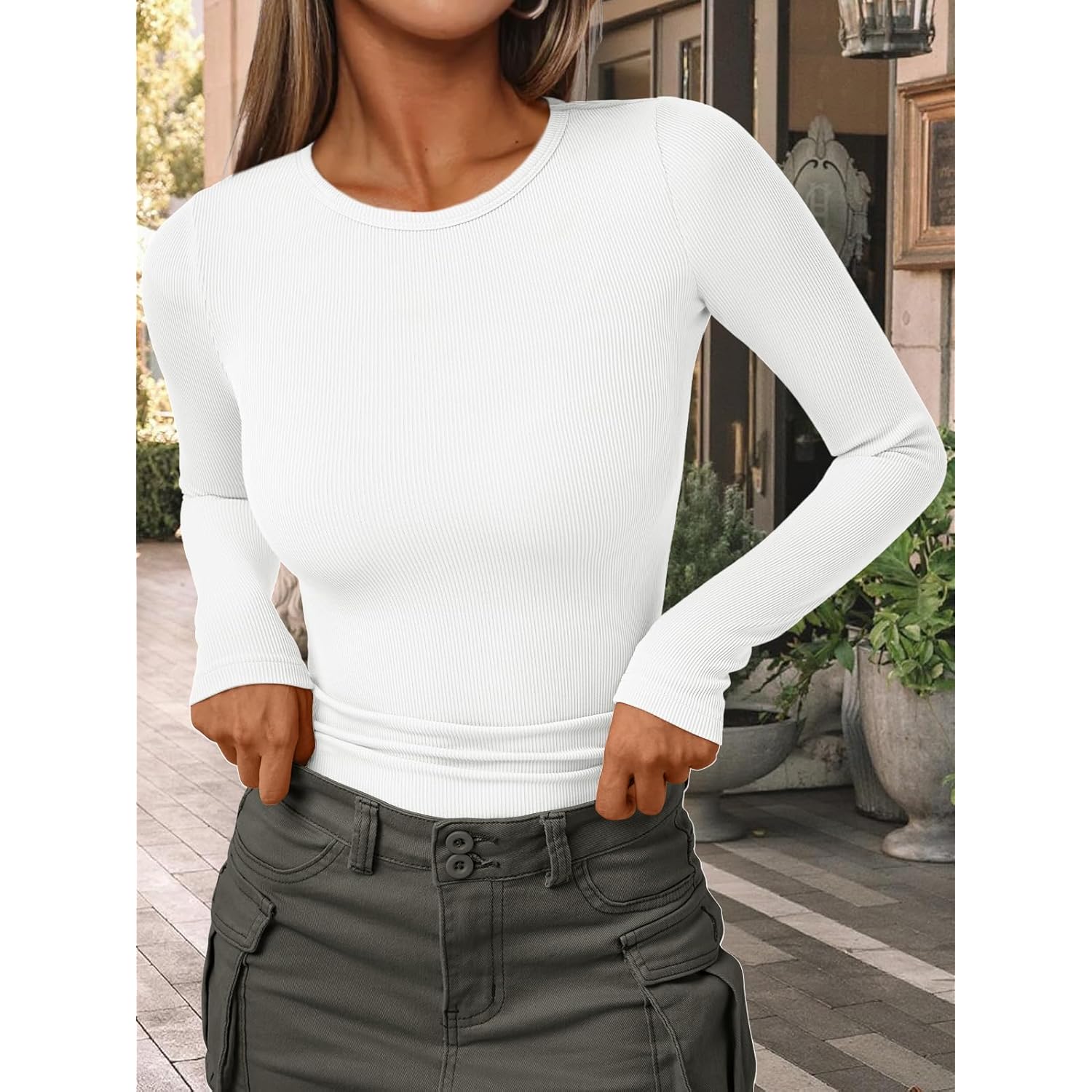 AUTOMET långärmad skjorta Basic topp - Image 6