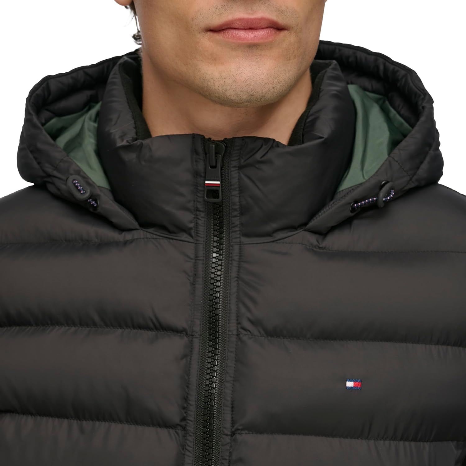 Tommy Hilfiger Herr Down Alternative Hooded puffer jacka - Image 6