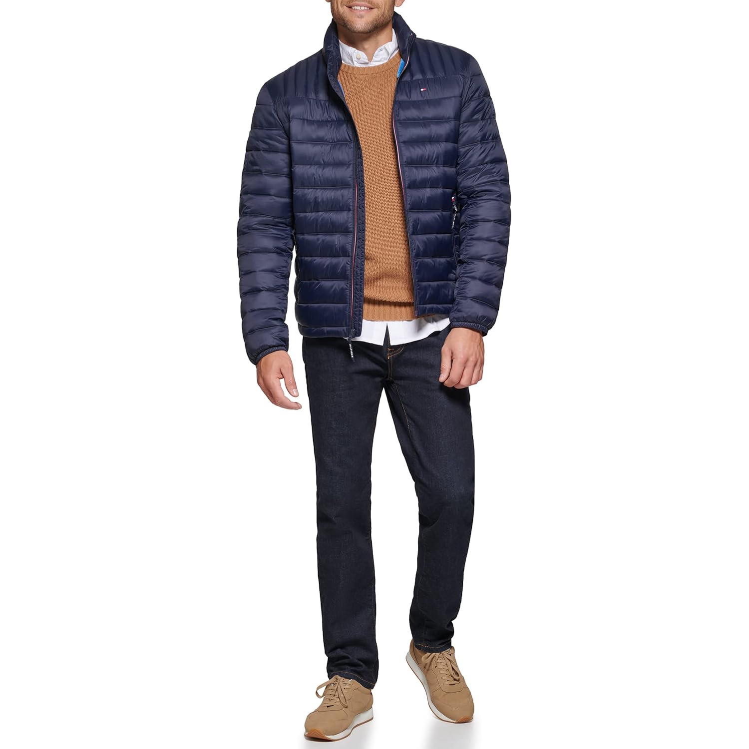 Tommy Hilfiger Herr Ultra Loft lättvikts Packable puffer - Image 2