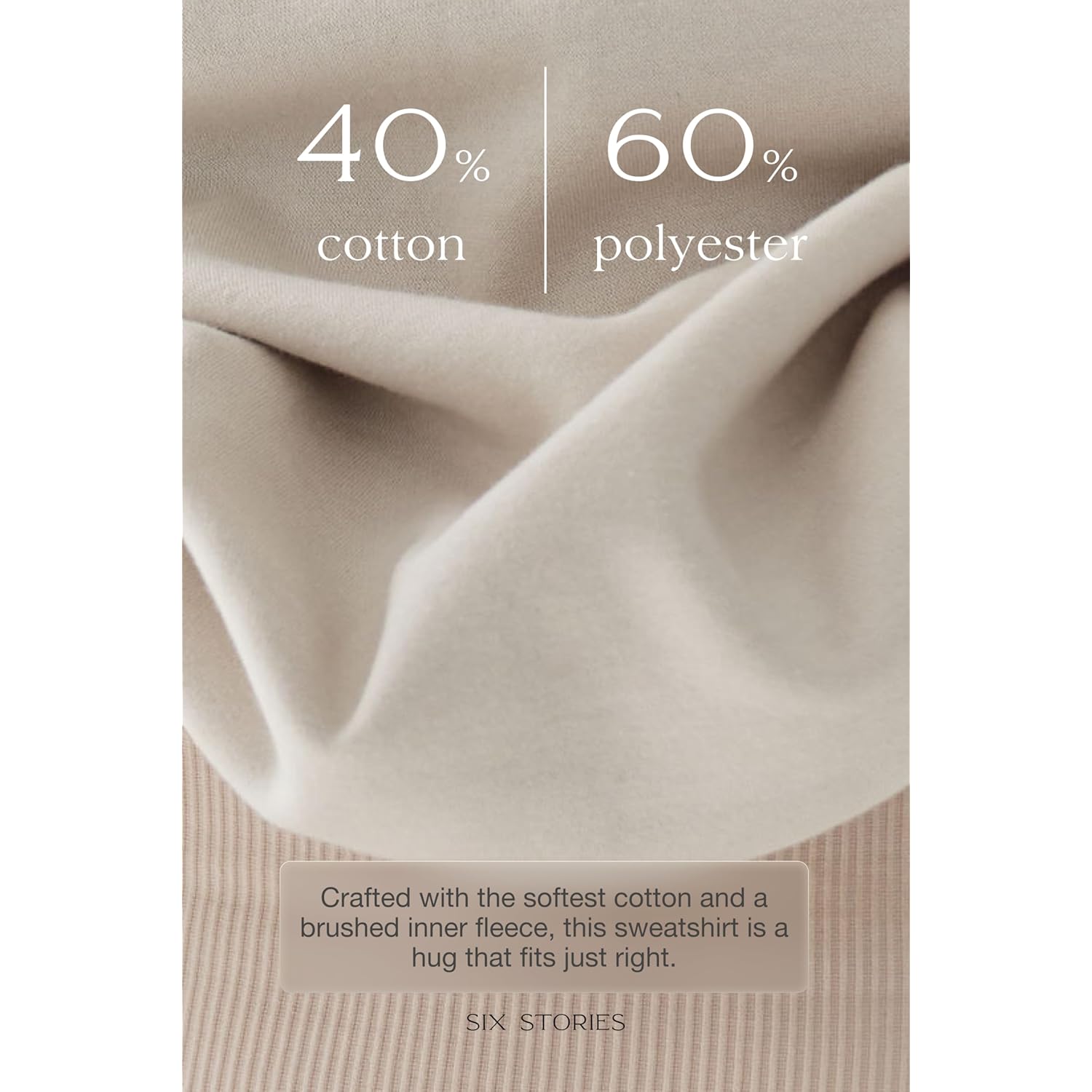 Six Stories Wifey sweatshirt, Dam Clothing, Fall Clothes, - Image 5