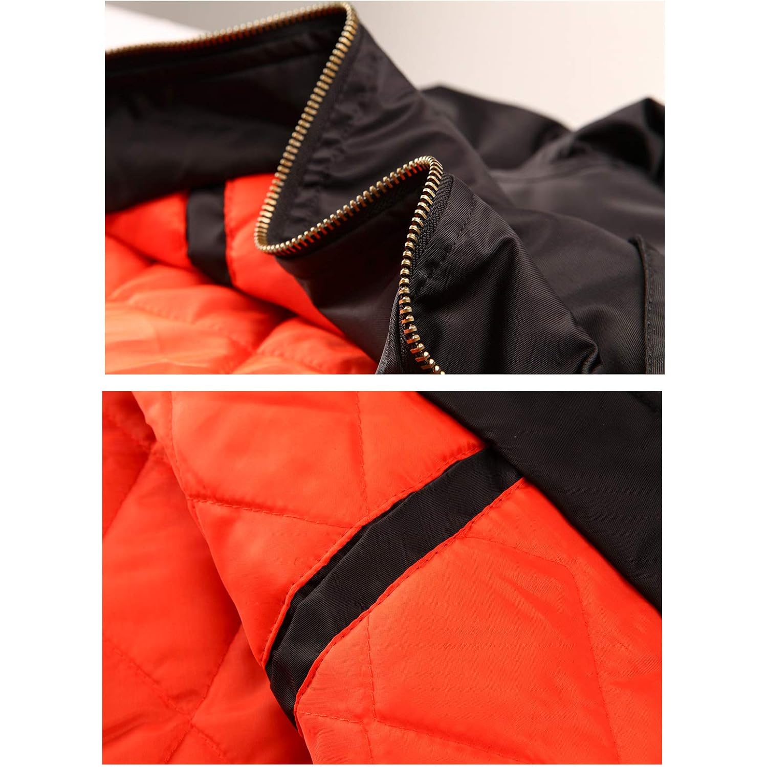 TACVASEN Herr jacka-bomber jacka Fall Winter Warm Windbreaker - Image 7