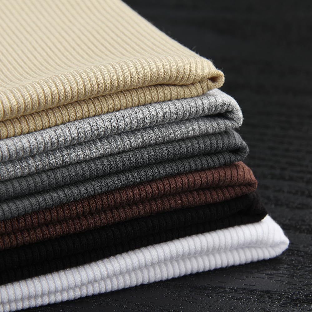 Roselux Dam långärmad Scoop Neck ribb Knit Fitted - Image 6