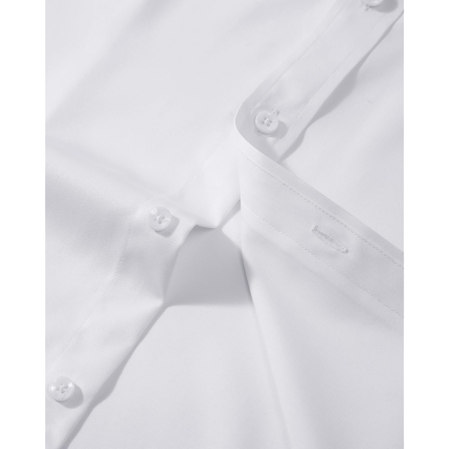 Herr Dress skjorta långärmad Stretch Wrinkle Free Wedding - Image 4