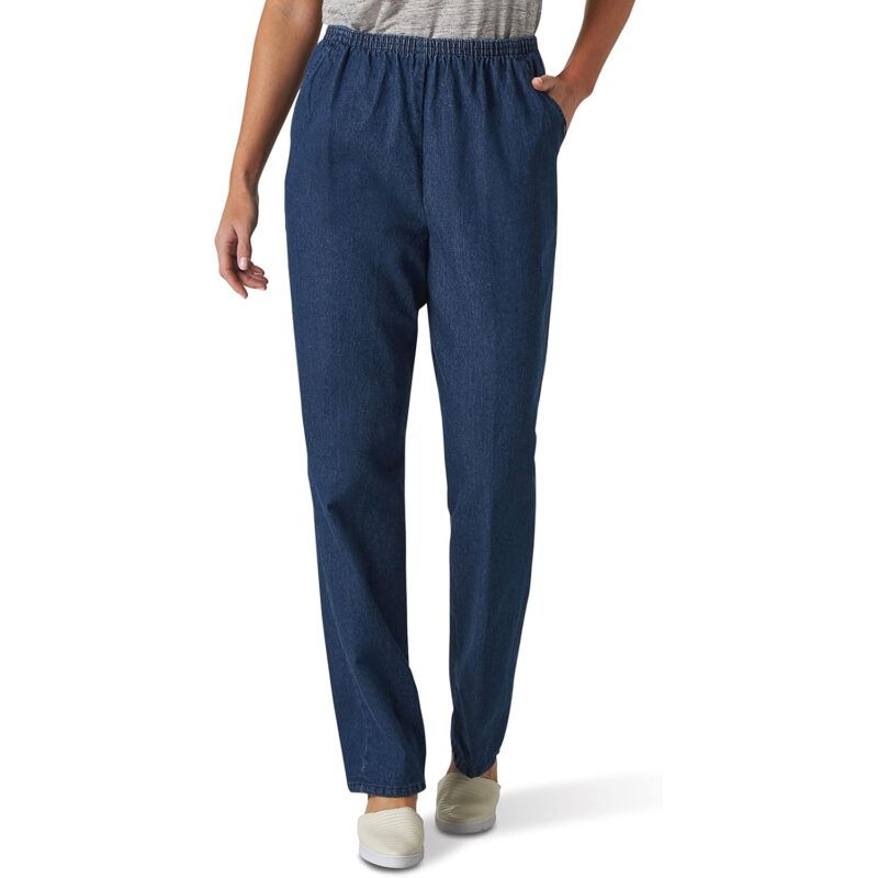 Chic Classic Collection Dam Cotton Pull-on Pant with