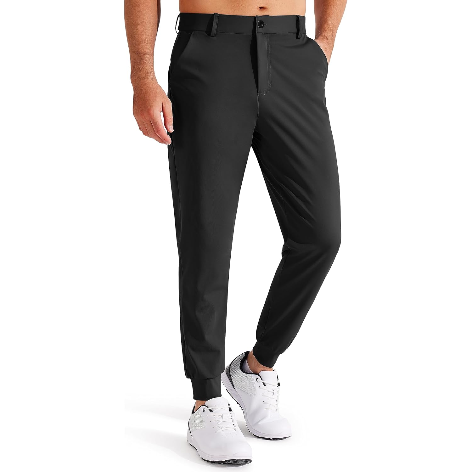 Libin Herr Golf Pants joggers Lightweight 3 Pockets