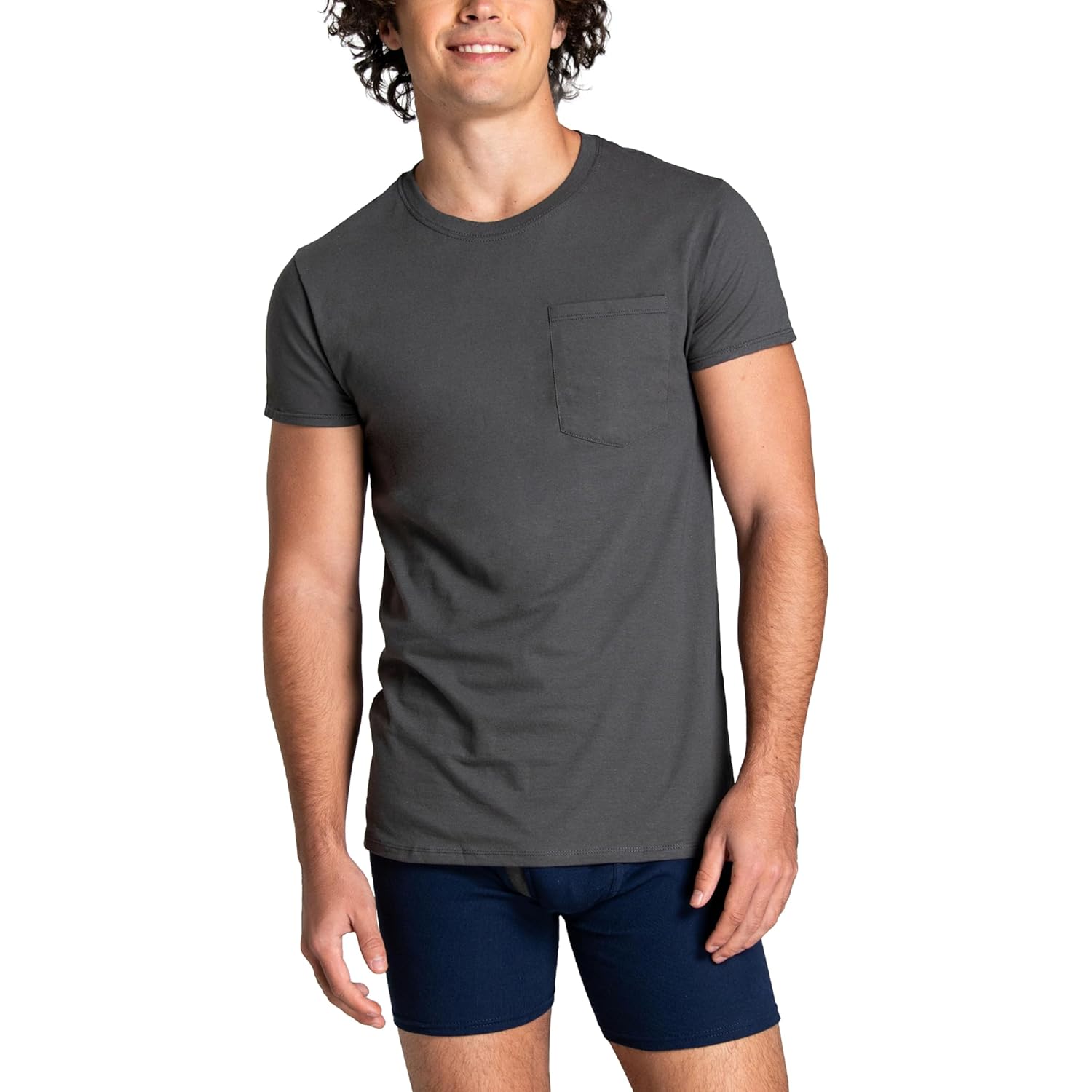 Fruit of the Loom Herr Pocket t‑shirt Undershirts, - Image 2