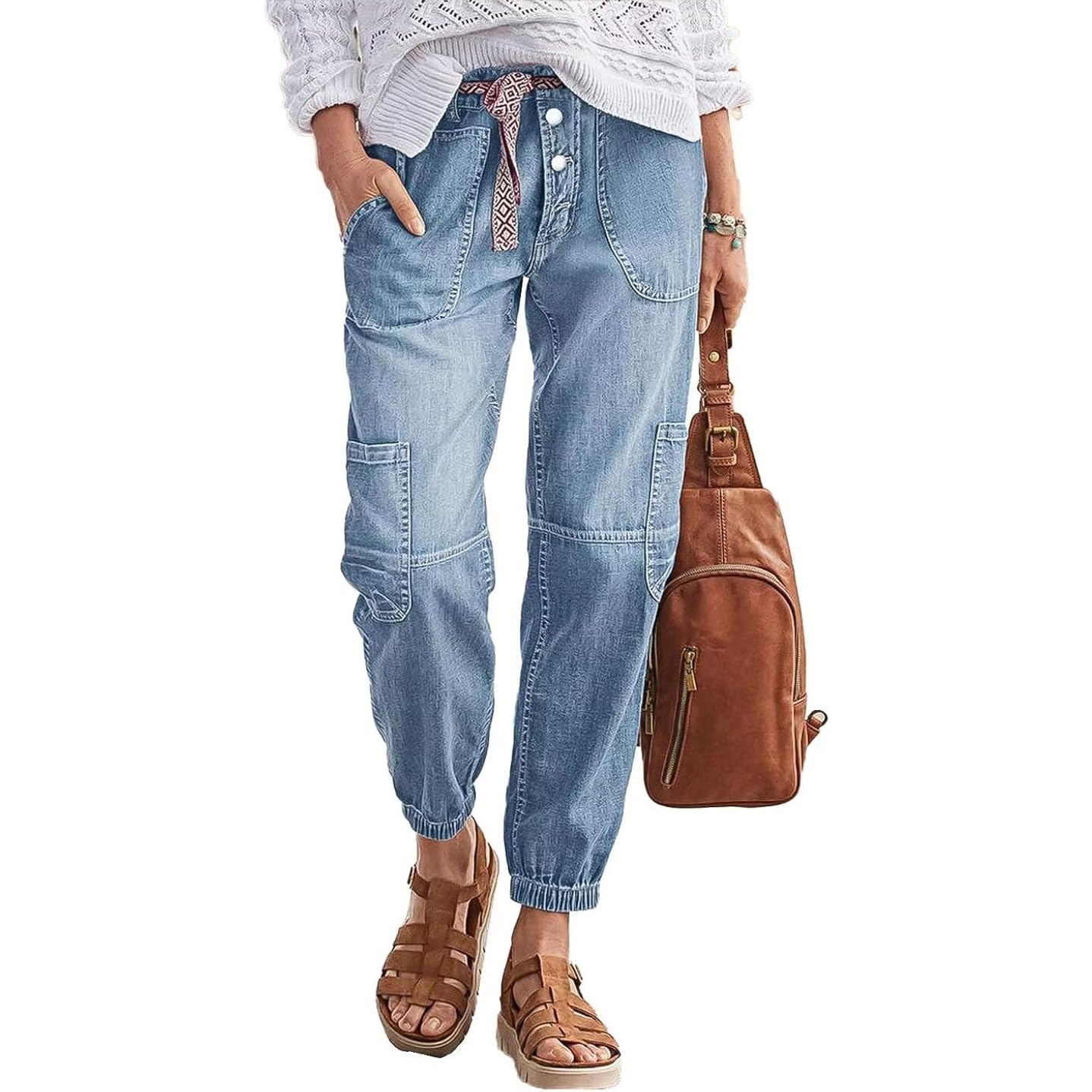 Flamingals straight Leg Button Fly jeans for Women