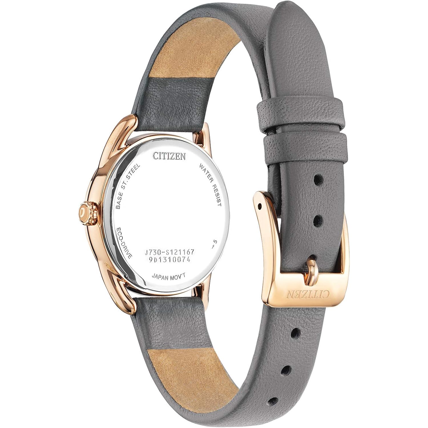 Citizen Dam Eco-Drive Dress Classic klocka in Rose-tone - Image 3