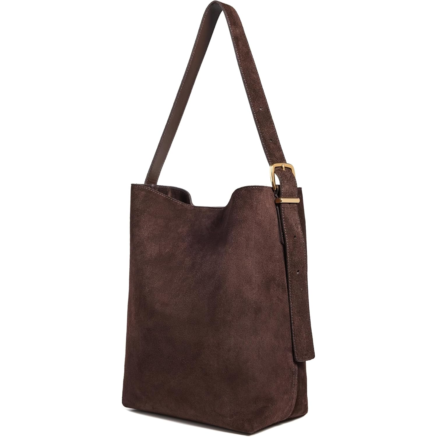 Madewell Dam The Essential Bucket shopper in Suede