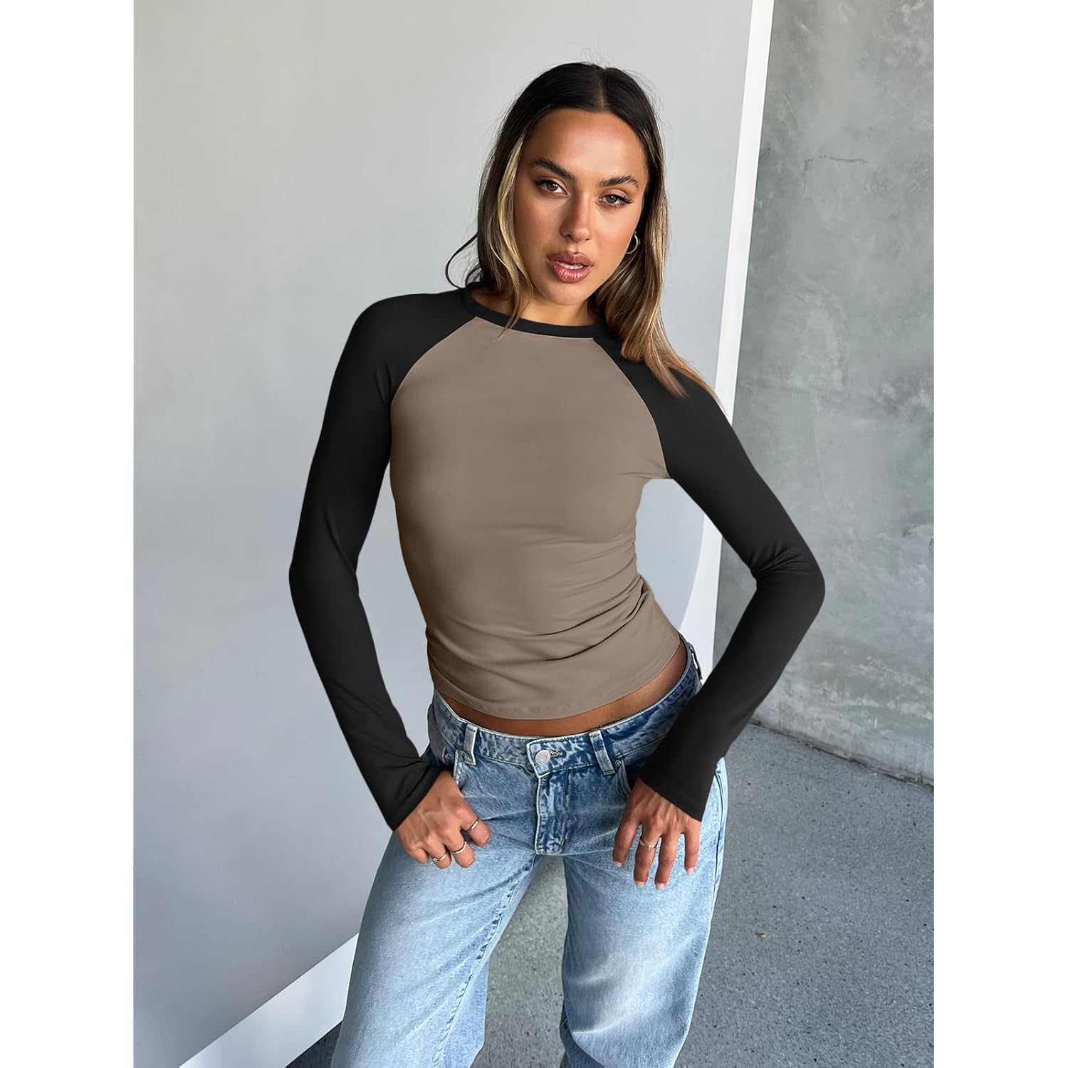 Trendy Queen Dam långärmad skjorta slim fit Stretchy - Image 5