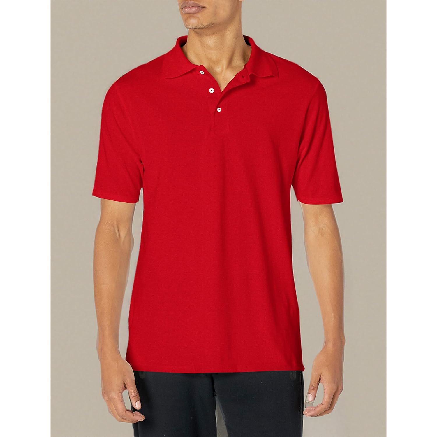 Hanes Herr kortärmad X-Temp Performance Polo - Image 7