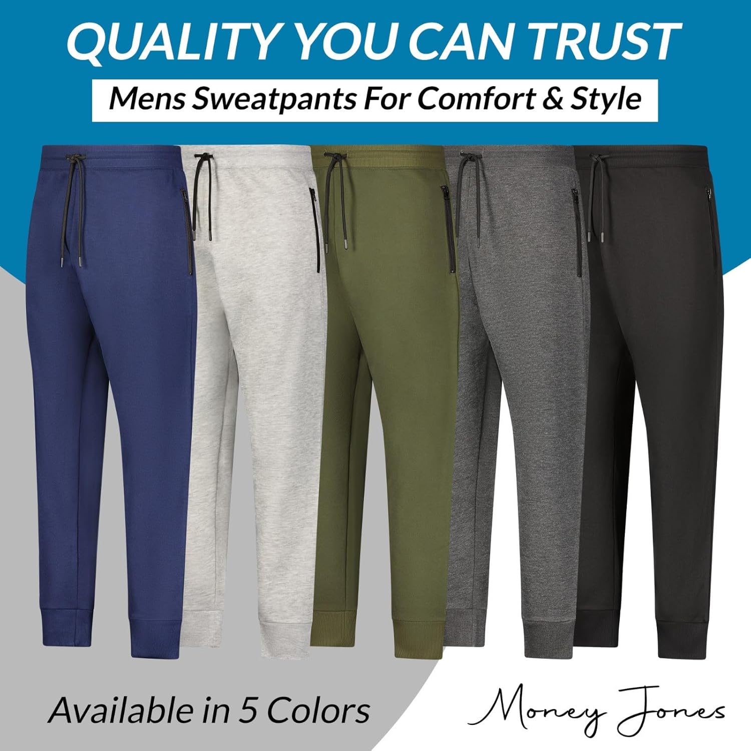 Joggers for Men 3 Pack joggers - Herr - Image 7