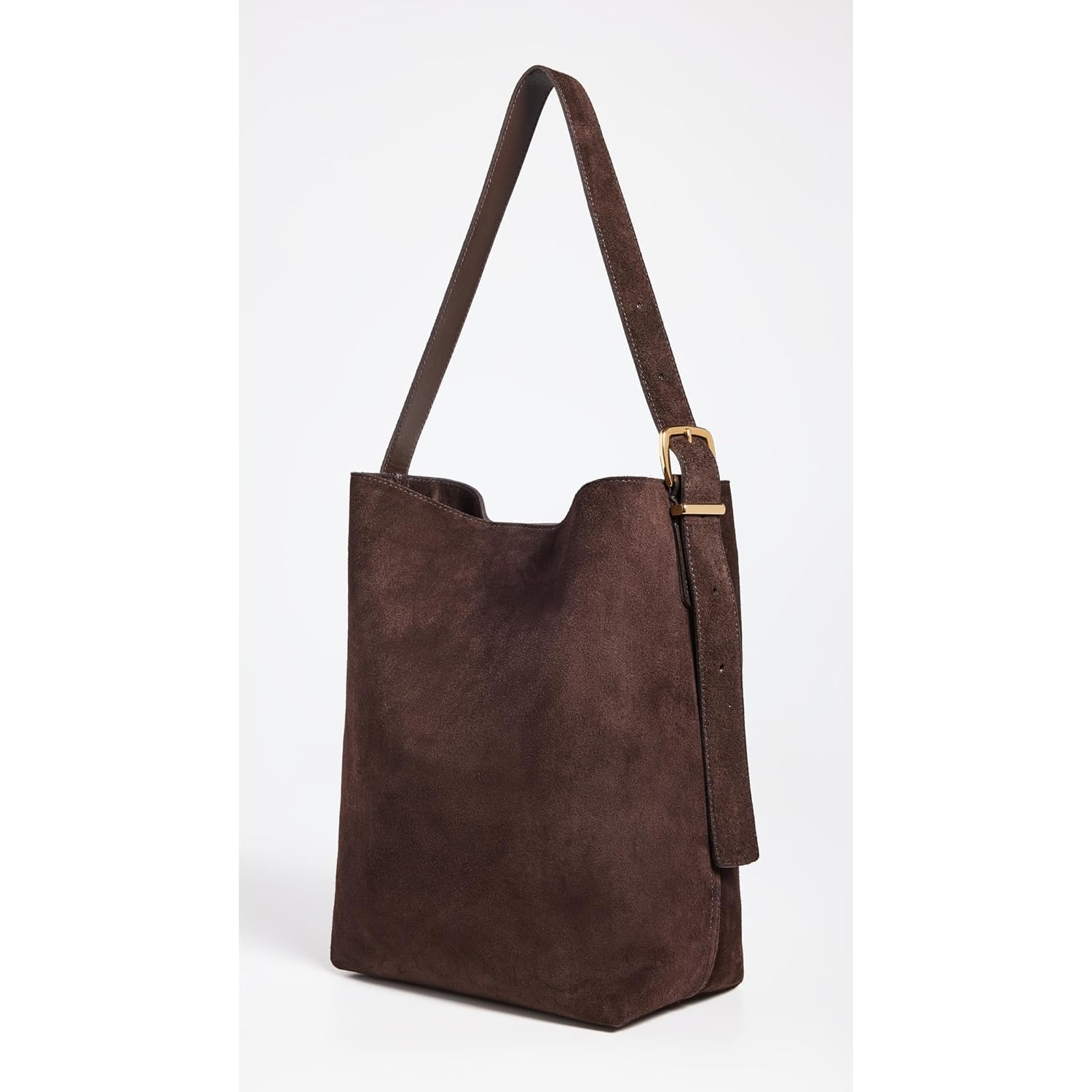 Madewell Dam The Essential Bucket shopper in Suede - Image 2