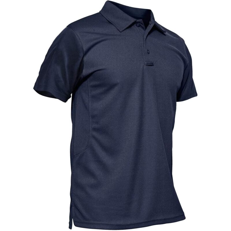 MAGCOMSEN Herr Polo skjorta Quick Dry Performance kortärmad