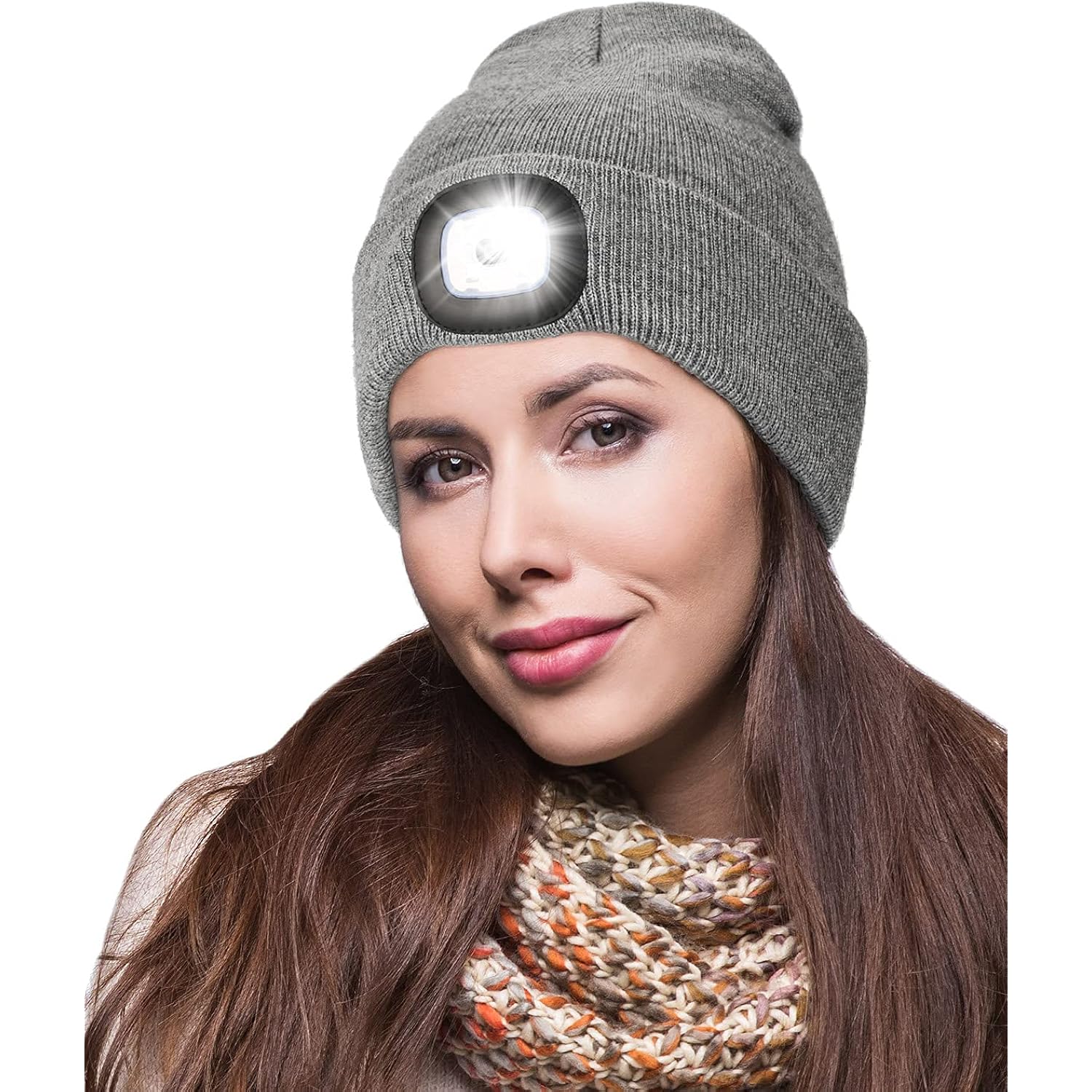 MELASA Unisex hatt with Light, USB Rechargeable Hands - Image 7