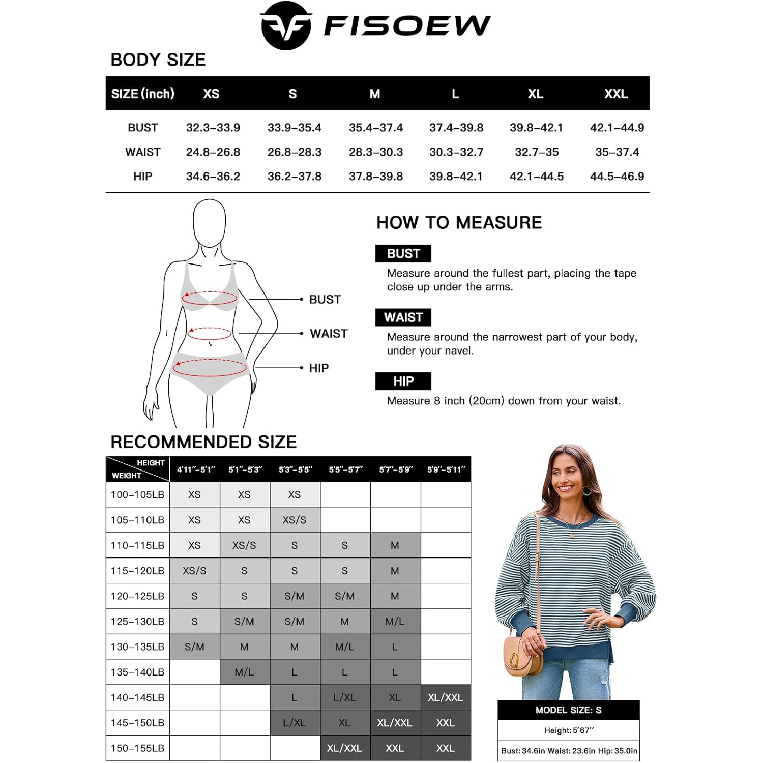 Fisoew Dam Fall oversized sweatshirt Casual Waffle Knit - Image 6