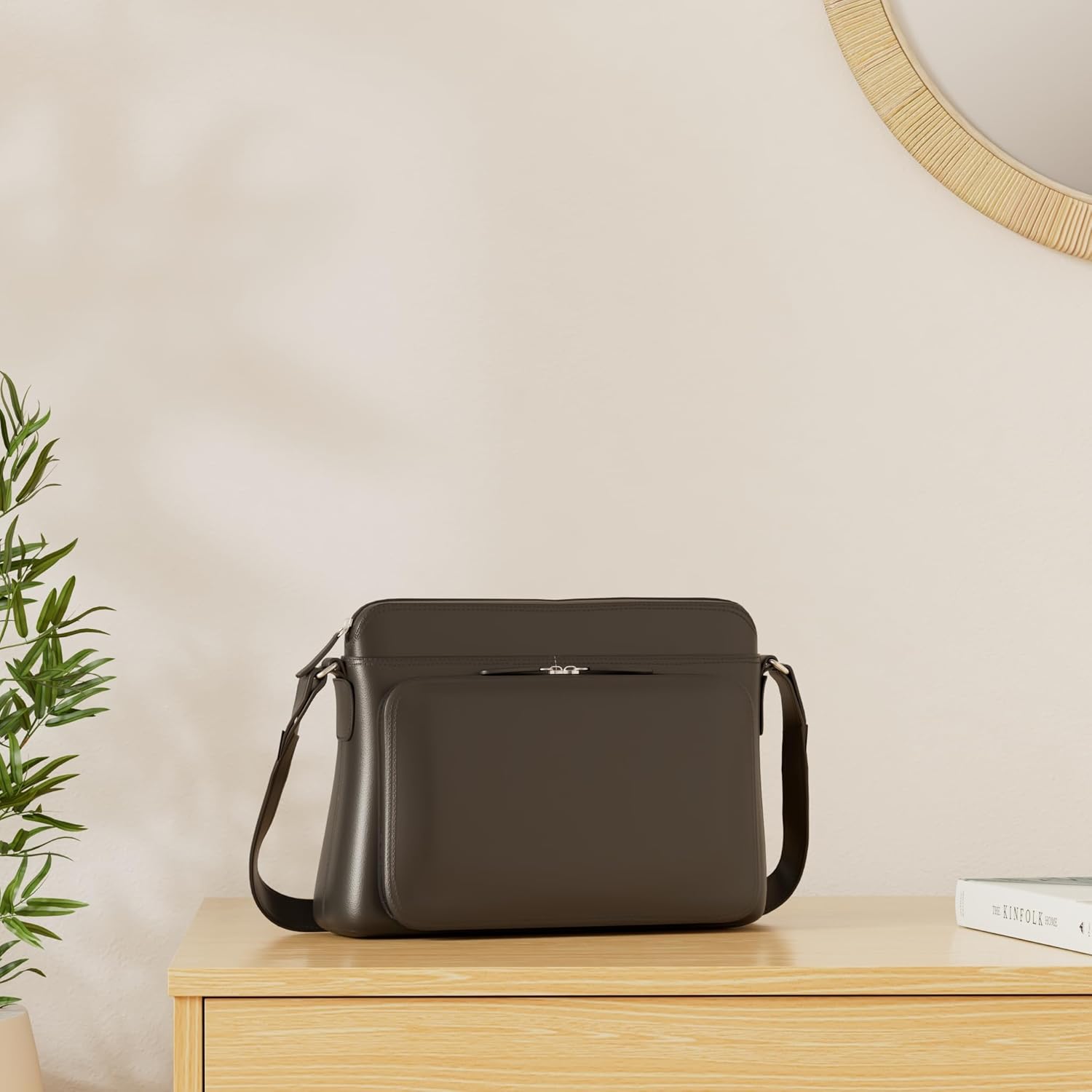 Ili New York Genuine läder crossbody Bags for - Image 2