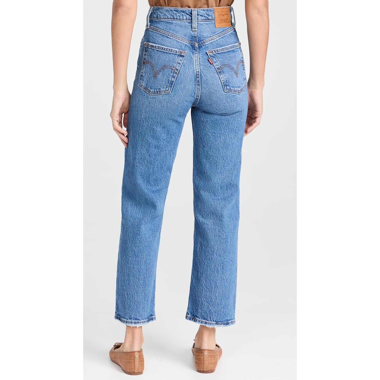 Levi's Dam Premium Ribcage straight ankle jeans - Image 3