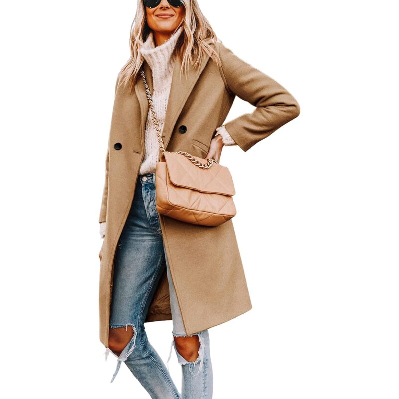 Hooever Dam Winter ull kappa Casual Notch Lapel