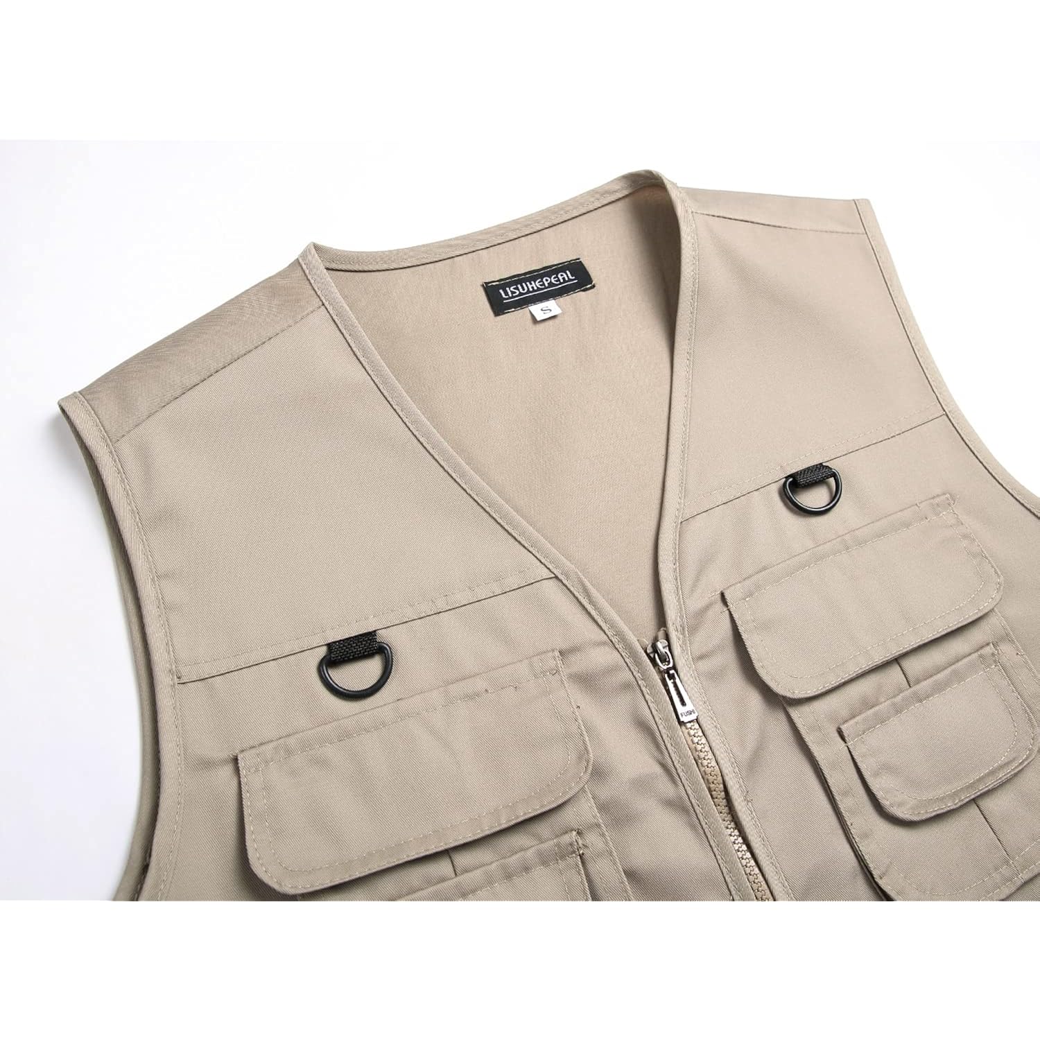 Men’s Fishing Vest Summer Outdoor Work Safari Travel - Image 3