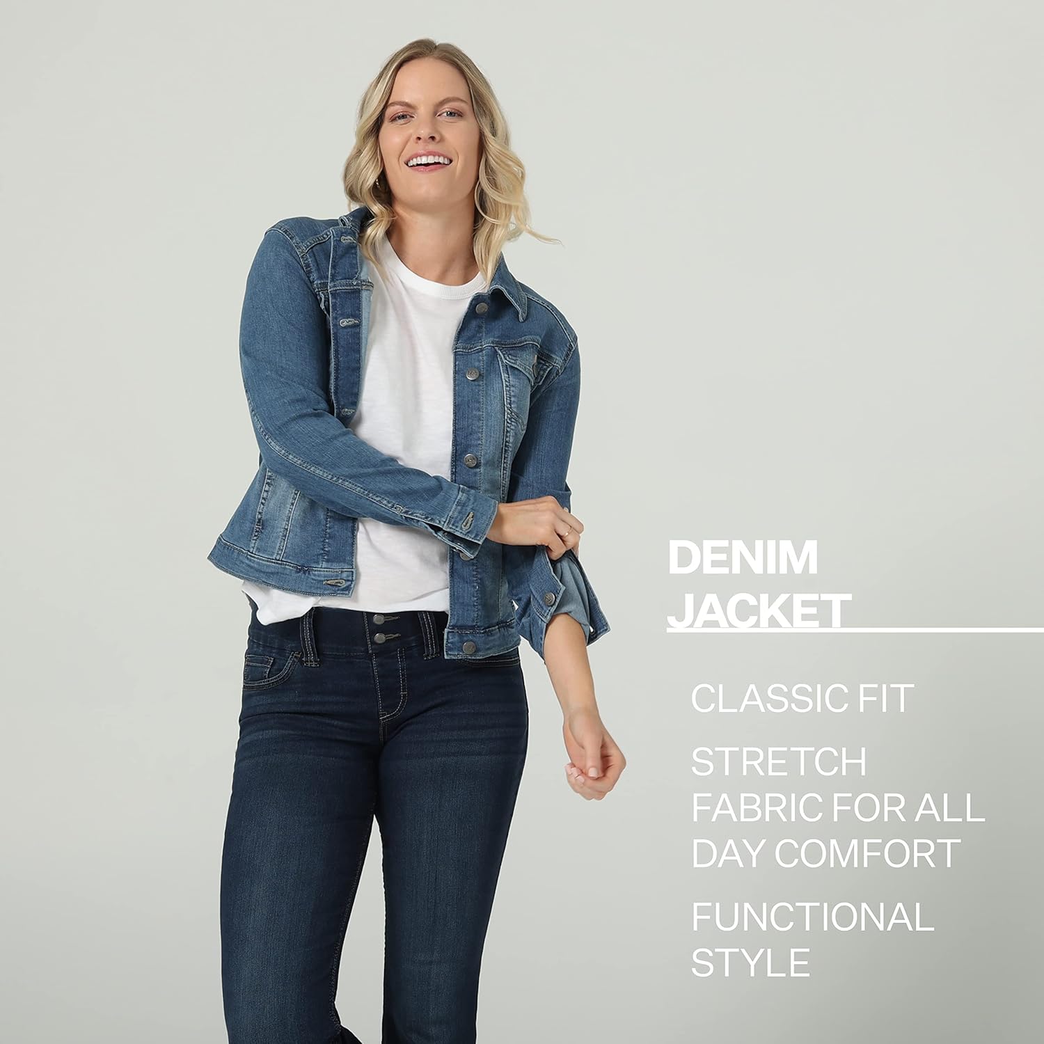 Riders by Lee Indigo Dam denim jacka - Image 5