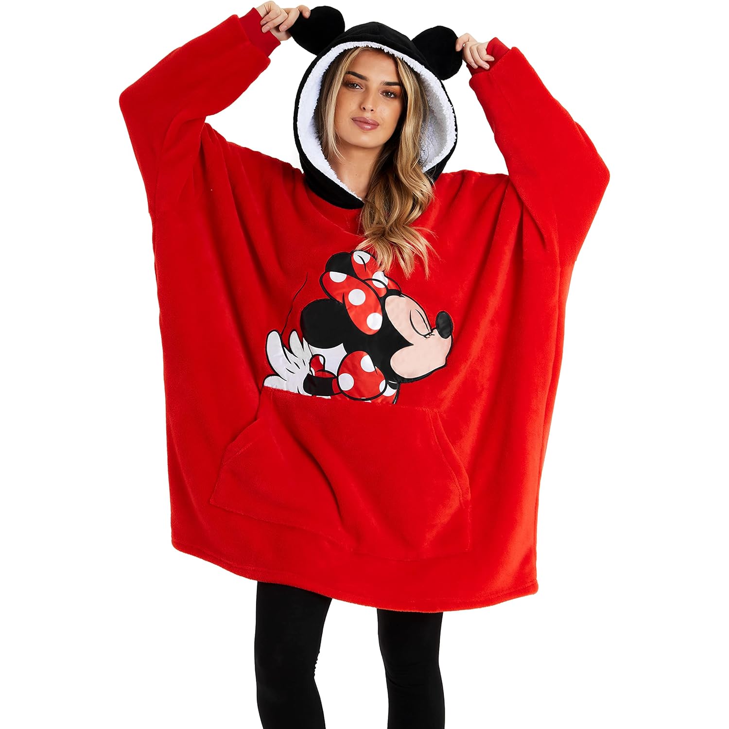 Disney Dam hoodie, oversized Blanket hoodie, Minnie and