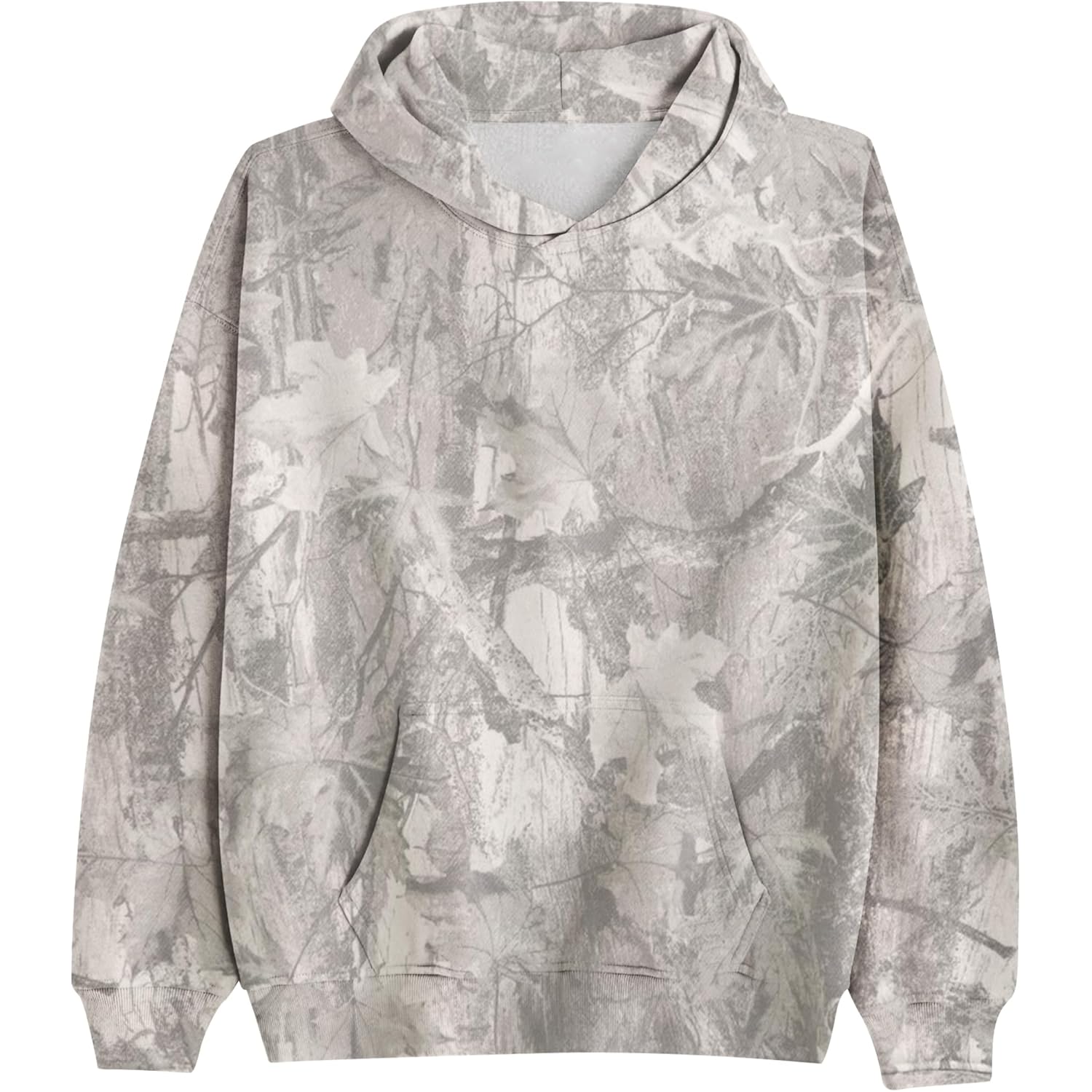 Camo hoodie For Dam oversized Long Sleeve Drop