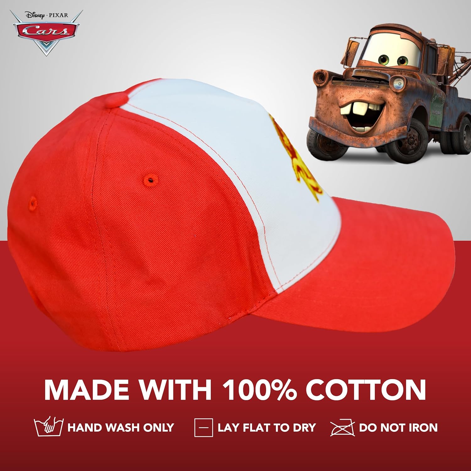 Disney Pixar Cars Baseball keps, bomull justerbar Adult - Image 6