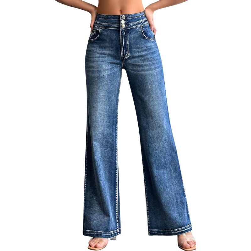 Roswear Dam wide leg jeans Casual High Waisted