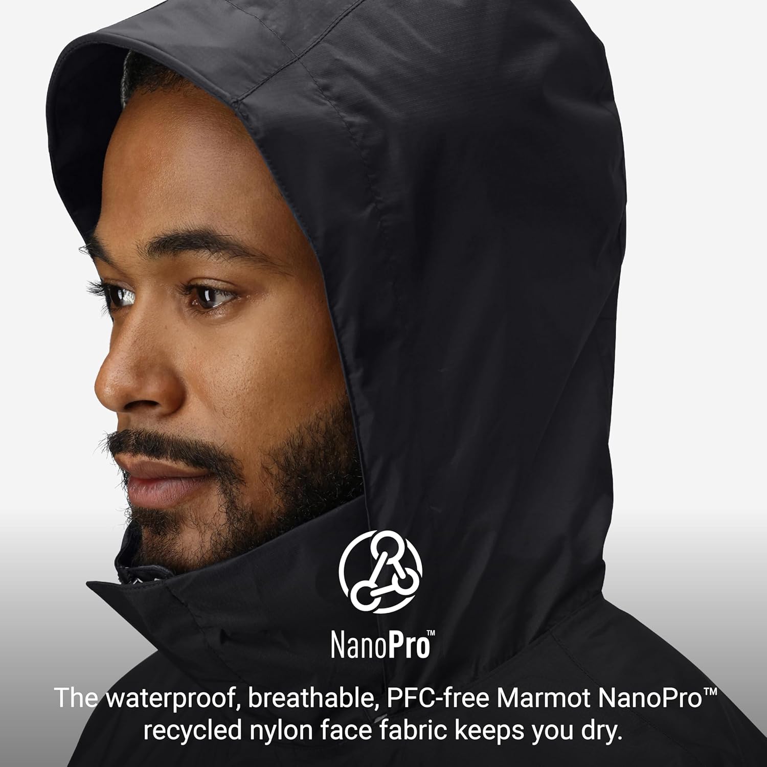 MARMOT Herr Precip Eco Waterproof Rain jacka - - Image 4